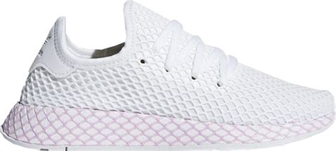 adidas Deerupt Cloud White Clear Lilac (Women's) 